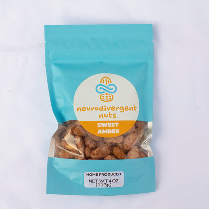 Sweet Amber Almonds Bag